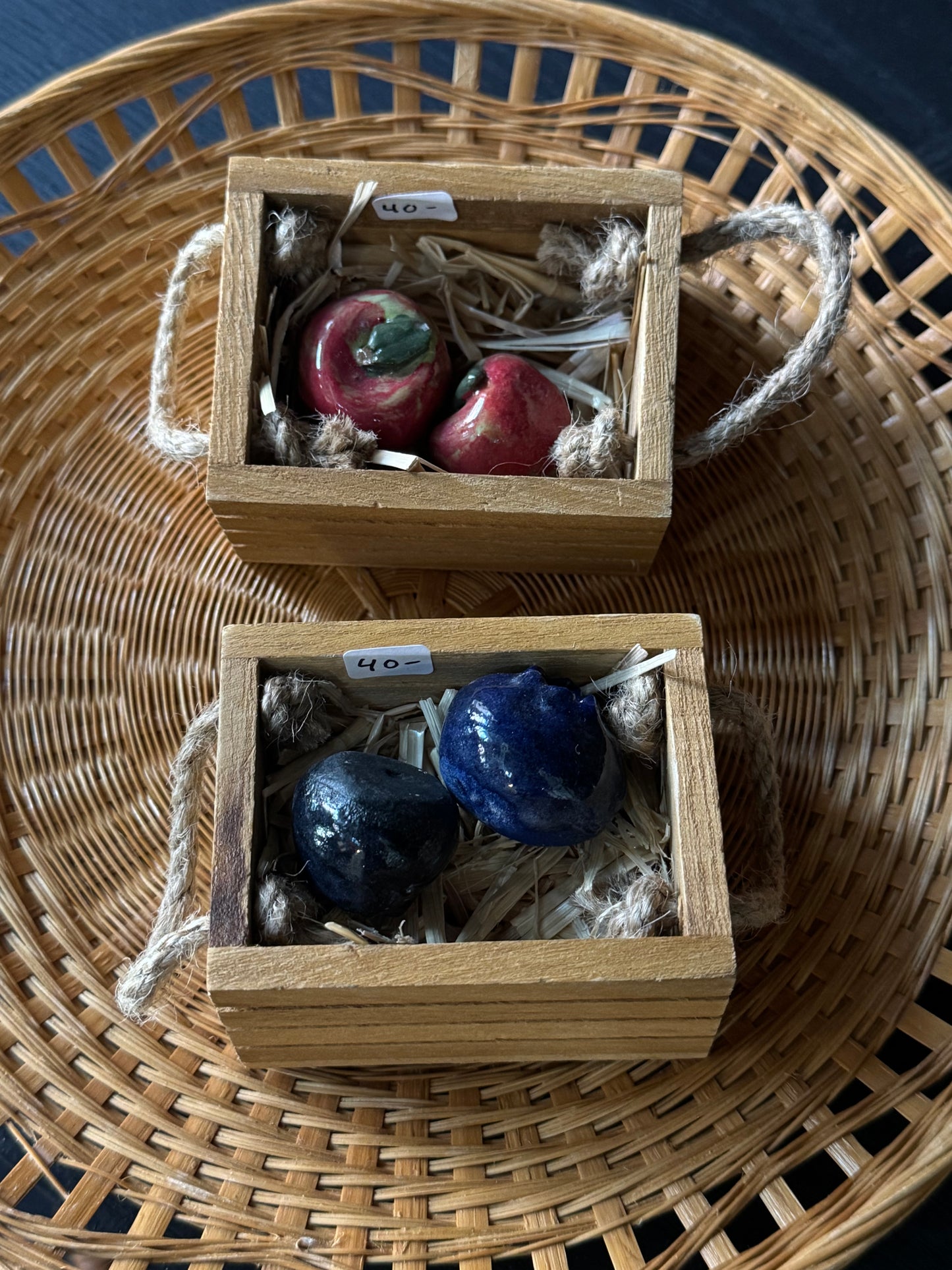 Pottery Fruit (set of 2)