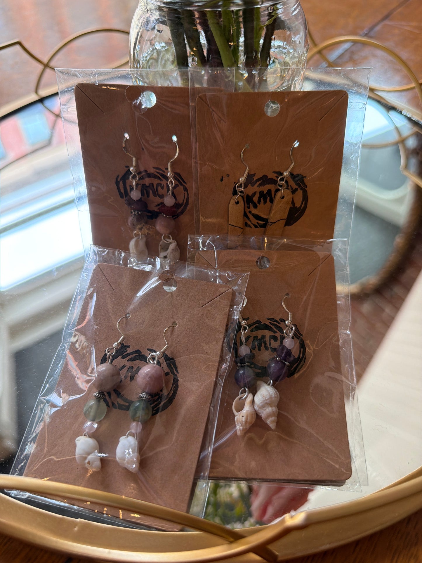 Earrings by Kanan