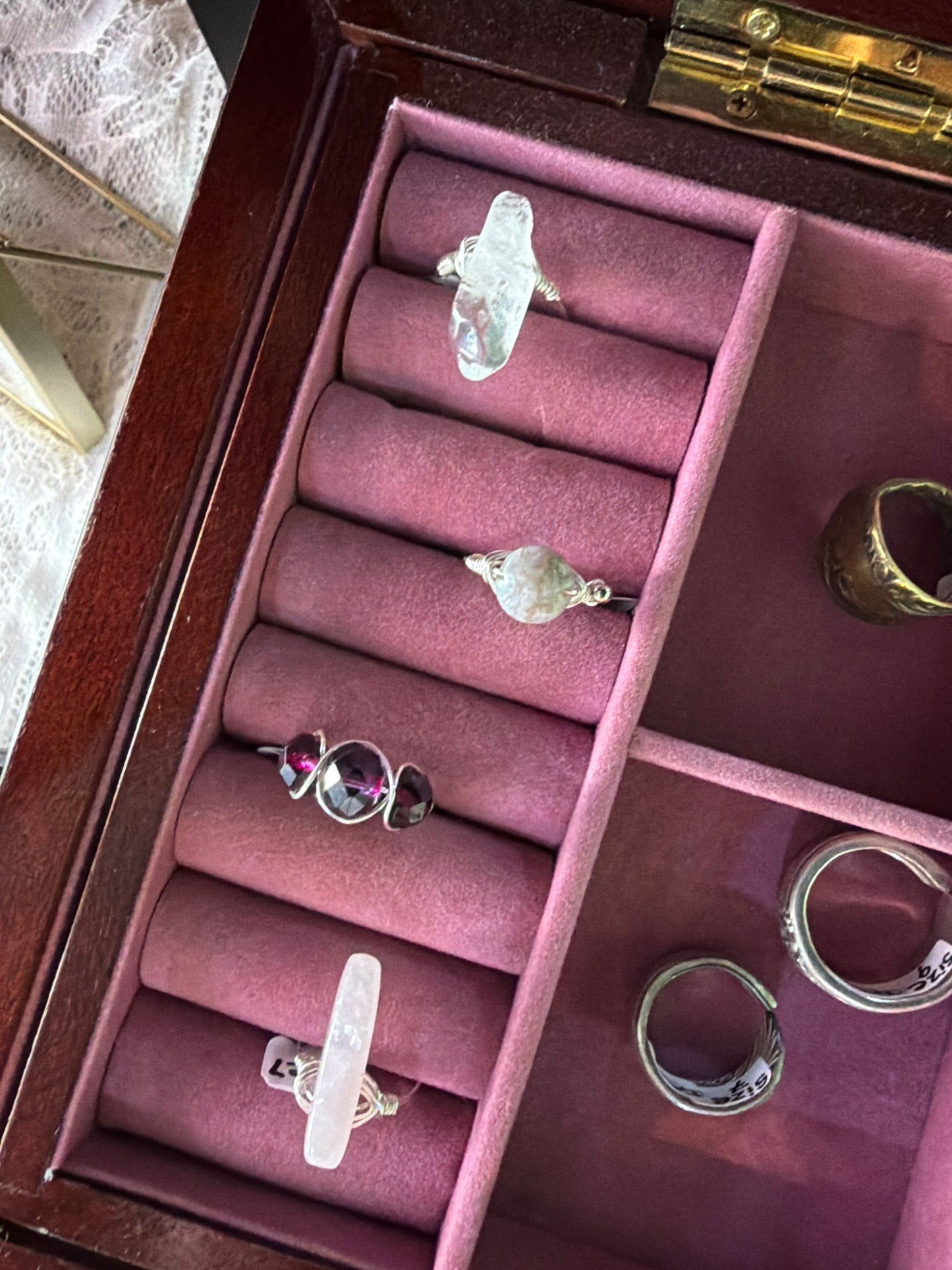 Wire Wrapped Rings