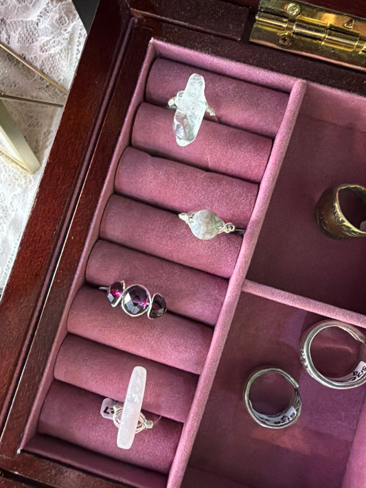 Wire Wrapped Rings