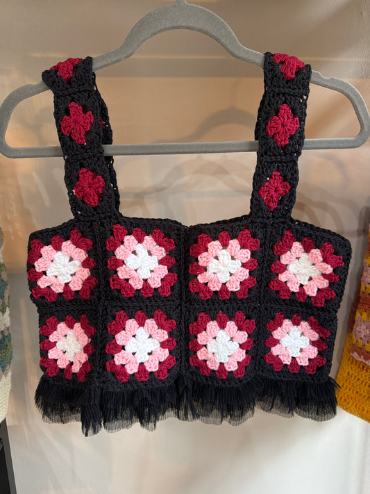 Valentine Crochet Tank