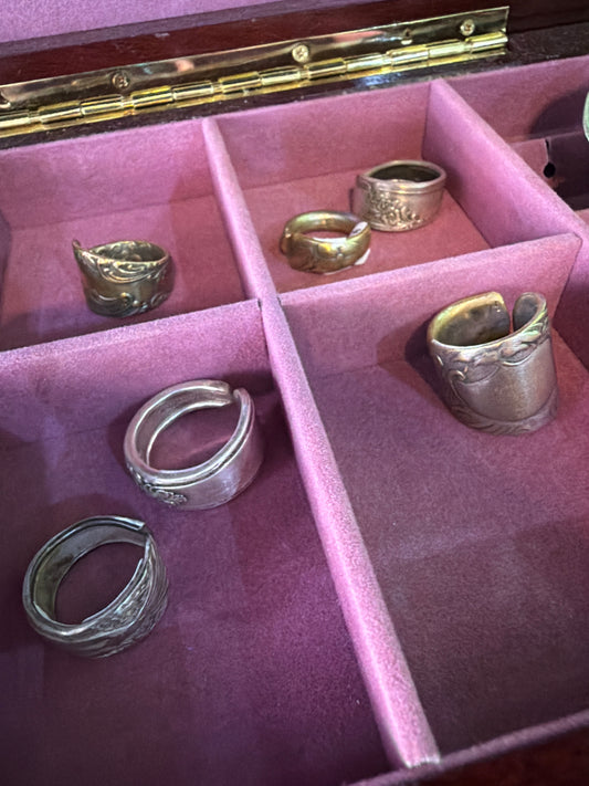 Spoon Rings by Hannah