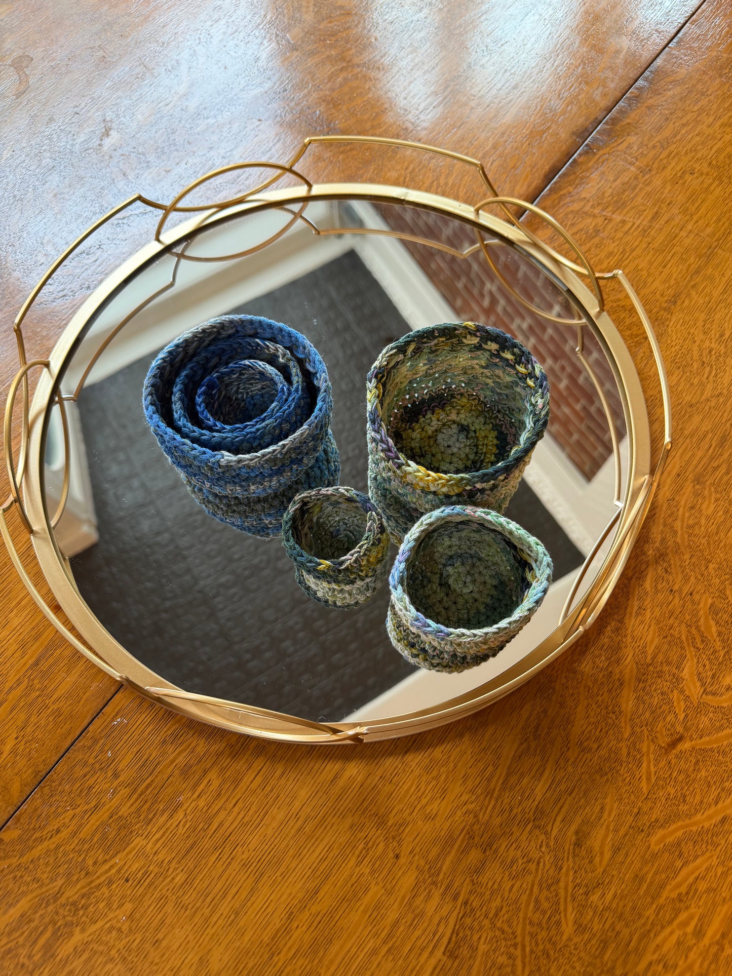 Crochet Nesting Bowls