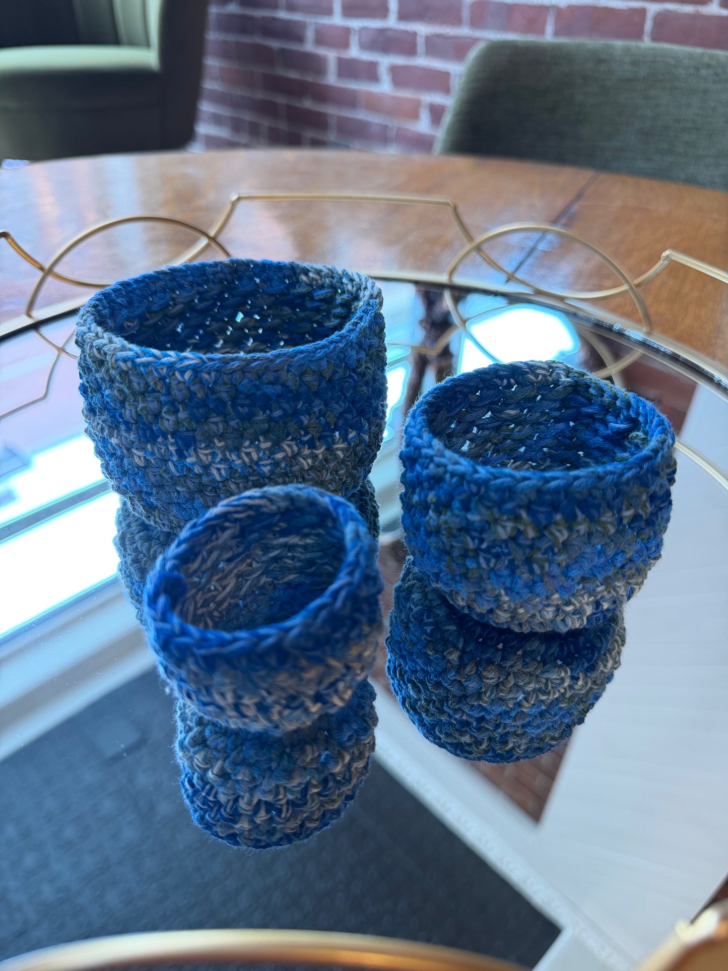 Crochet Nesting Bowls
